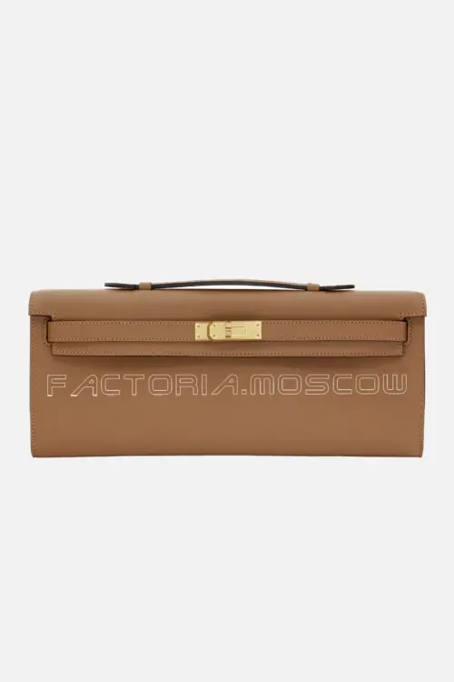 Hermes Kelly Cut With Gold Hardware