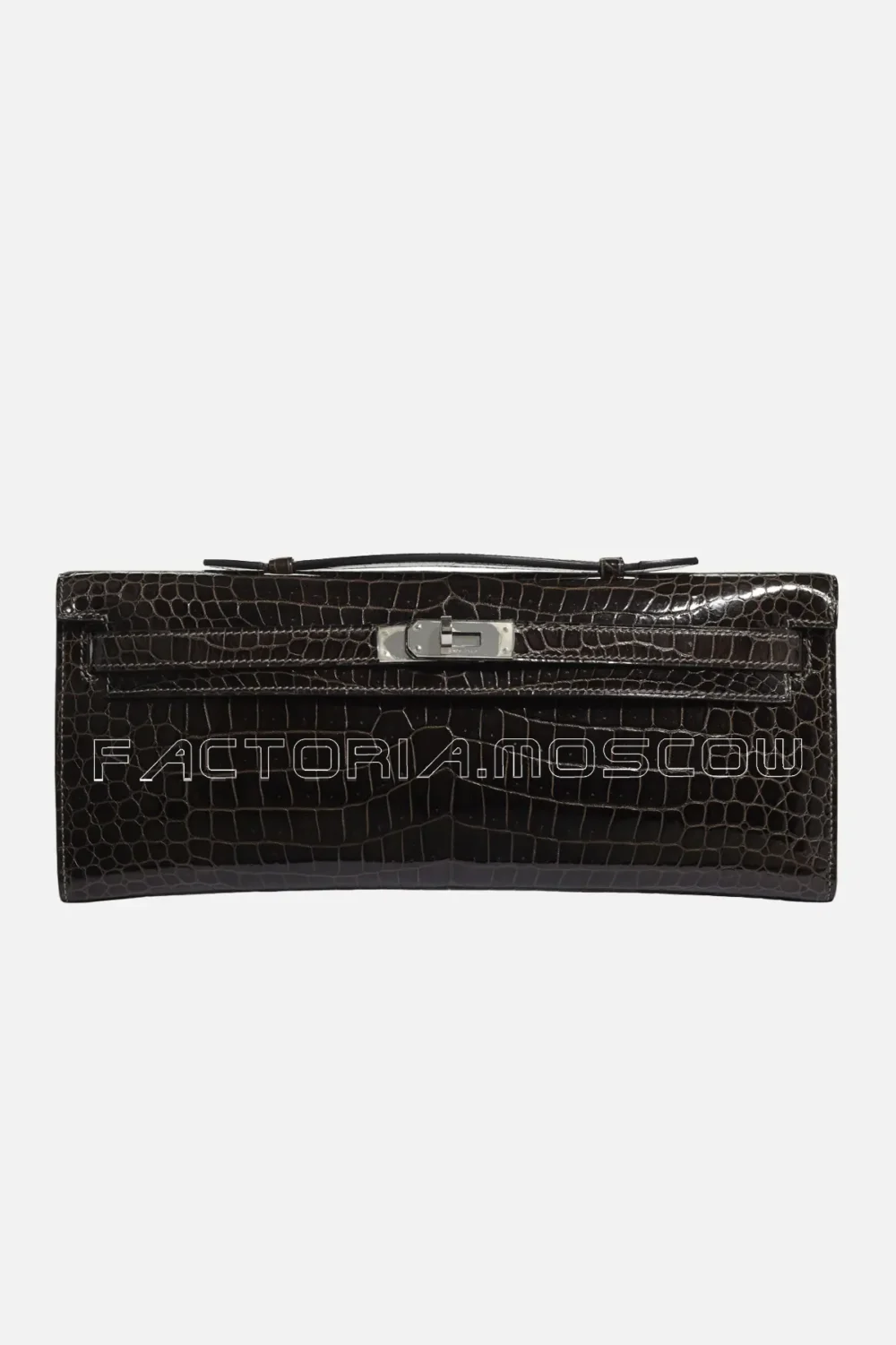 Hermes Kelly Cut Shiny With Palladium Hardware