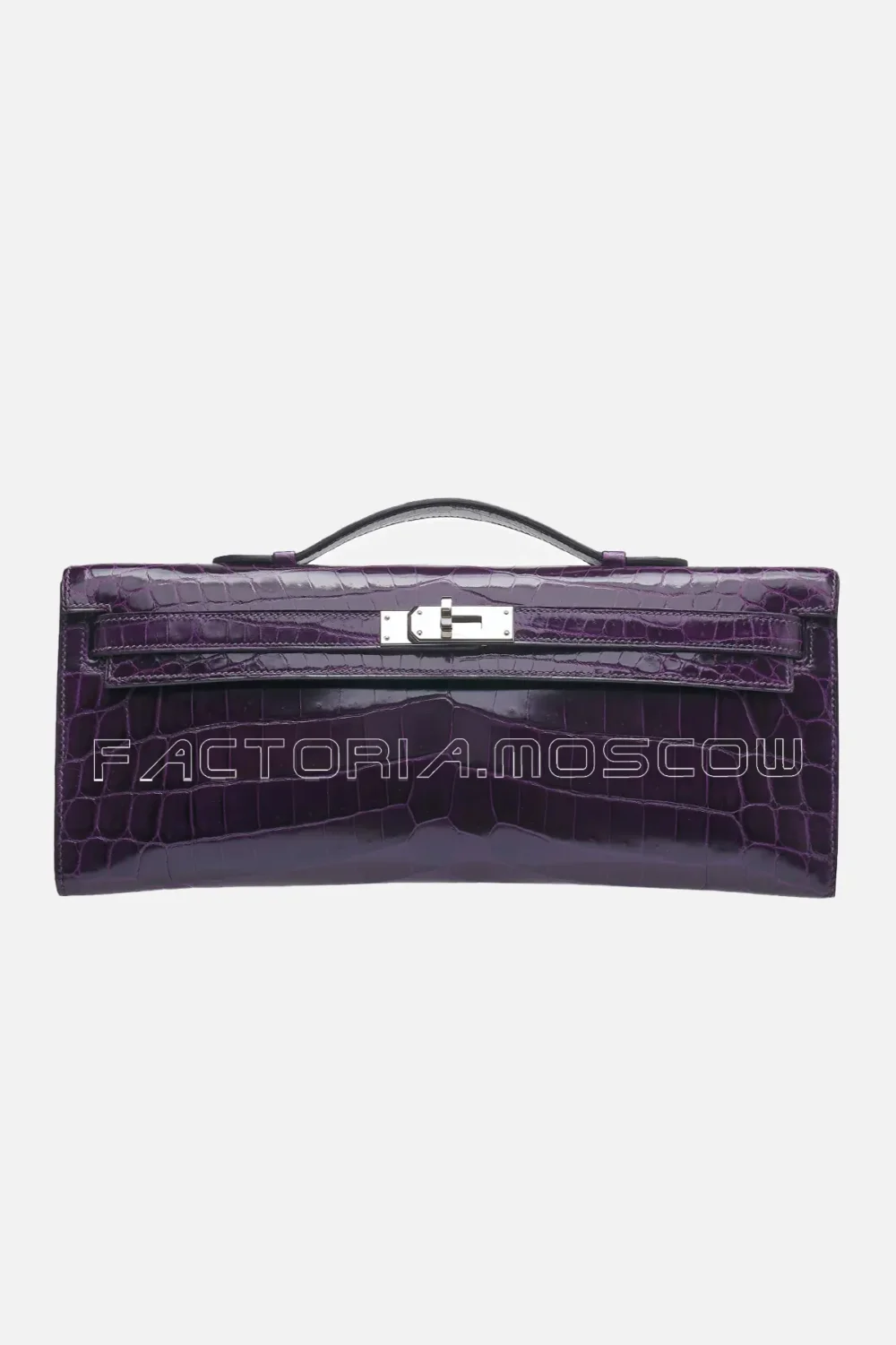 Hermes Kelly Cut Shiny With Palladium Hardware