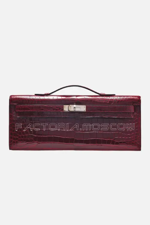 Hermes Kelly Cut Shiny With Permabrass Hardware