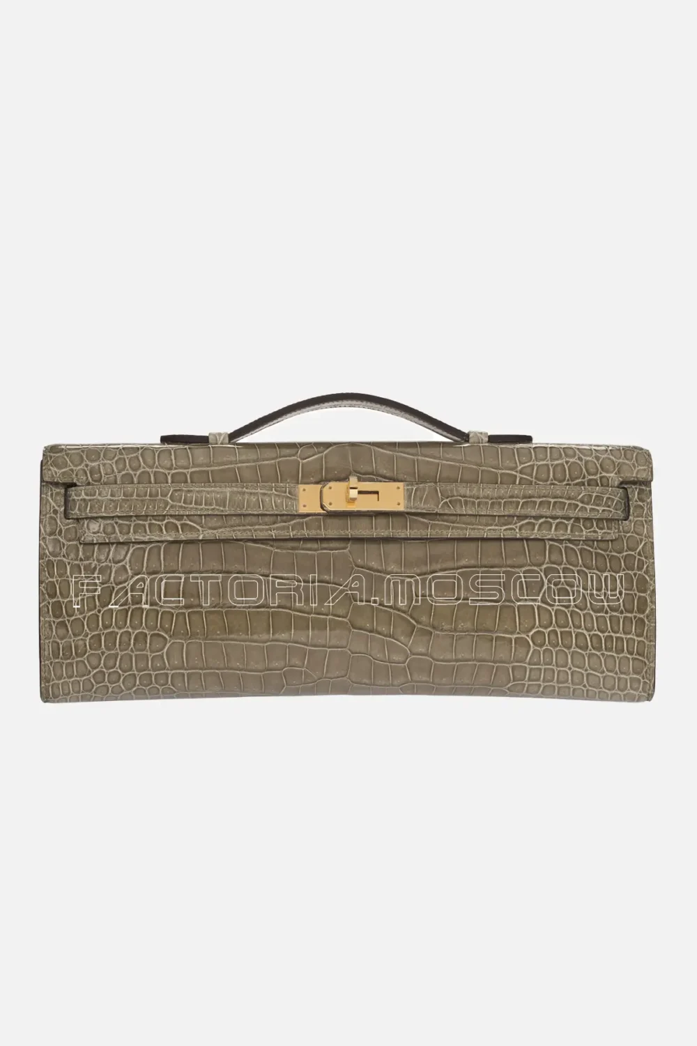 Hermes Kelly Cut Shiny With Gold Hardware