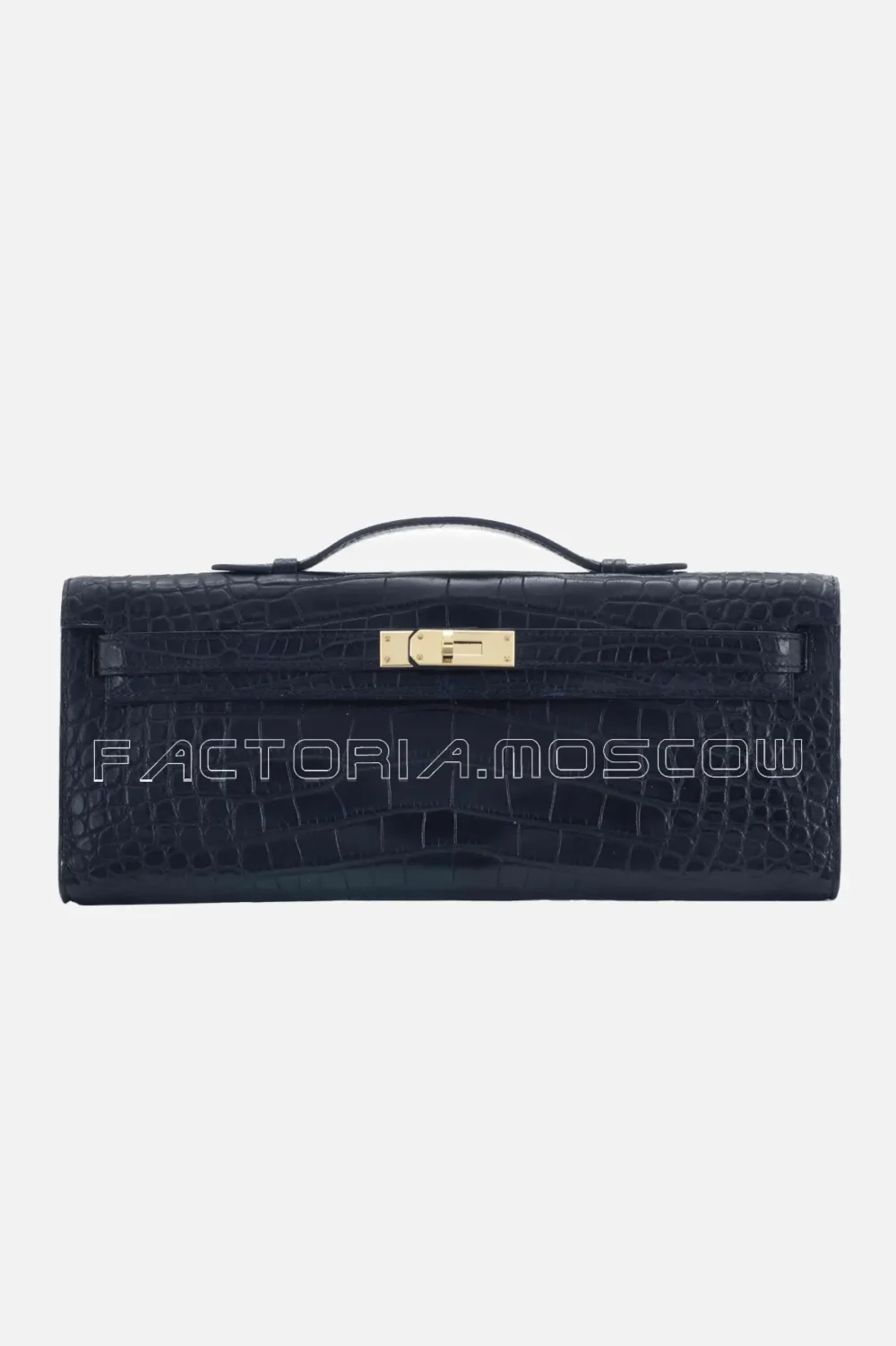 Hermes Kelly Cut Matte Alligator With Permabrass Hardware