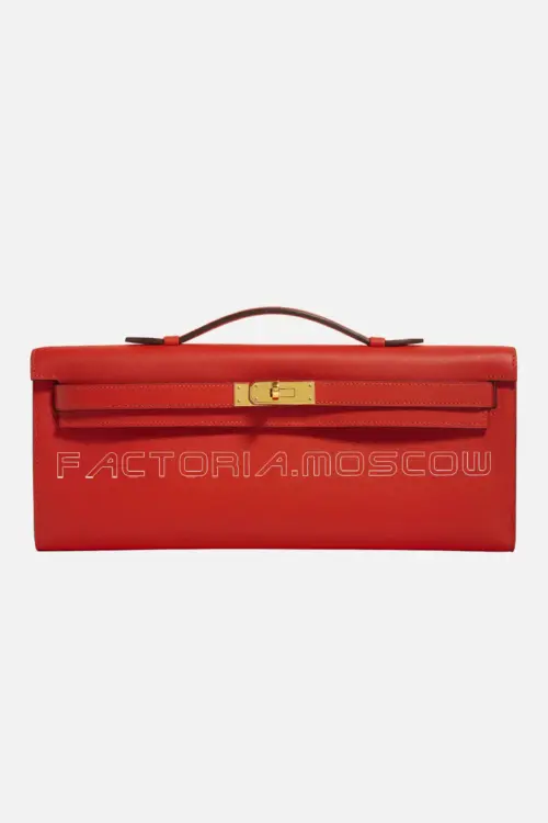 Hermes Kelly Cut With Gold Hardware