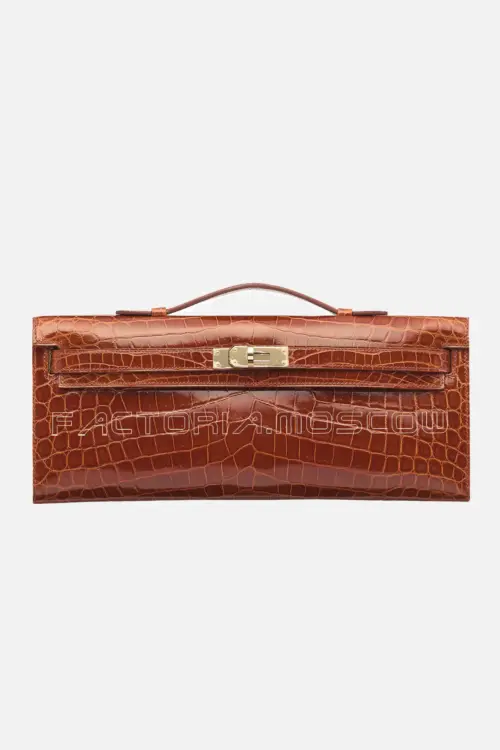 Hermes Kelly Cut Shiny With Permabrass Hardware