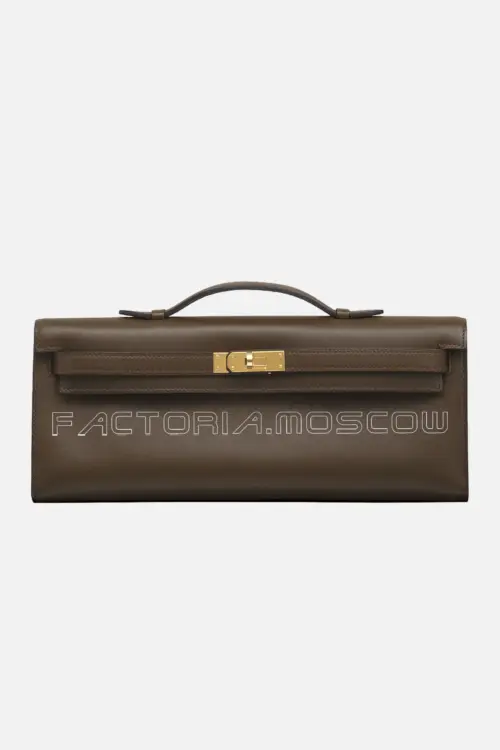Hermes Kelly Cut With Gold Hardware