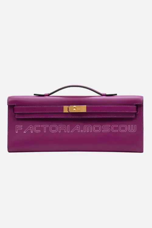 Hermès Kelly Cut Gold Hardware