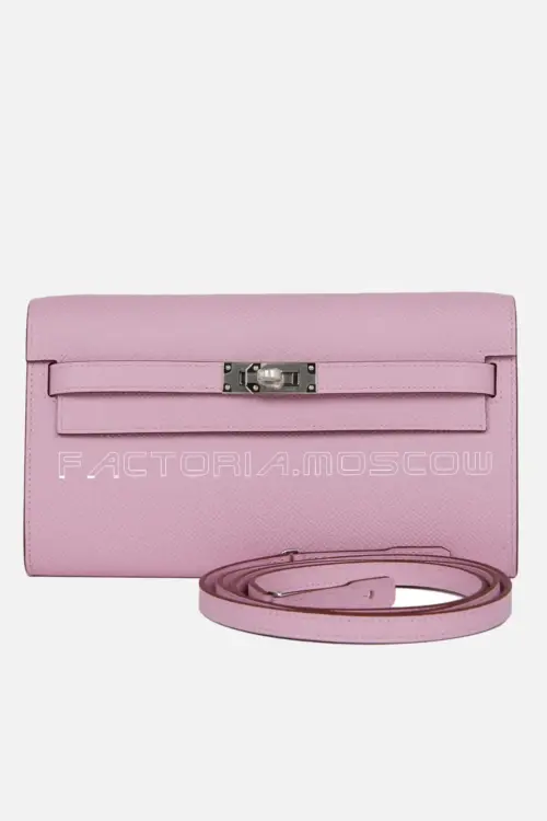 Hermès Kelly Wallet To Go Palladium Hardware