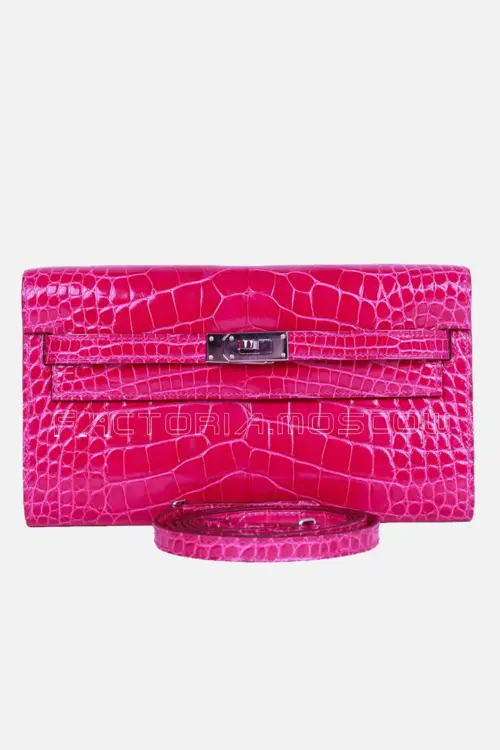 Hermès Kelly Wallet To Go Palladium Hardware
