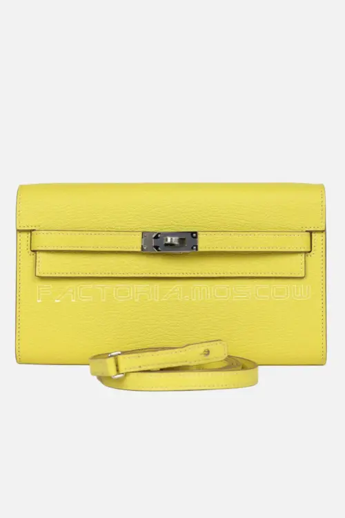 Hermès Kelly Wallet To Go Palladium Hardware
