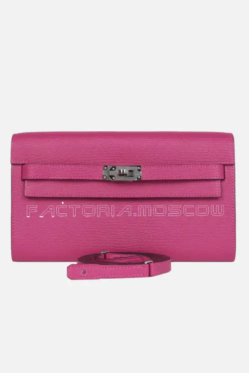 Hermès Kelly Wallet To Go Palladium Hardware