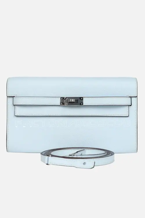 Hermès Kelly Wallet To Go Palladium Hardware