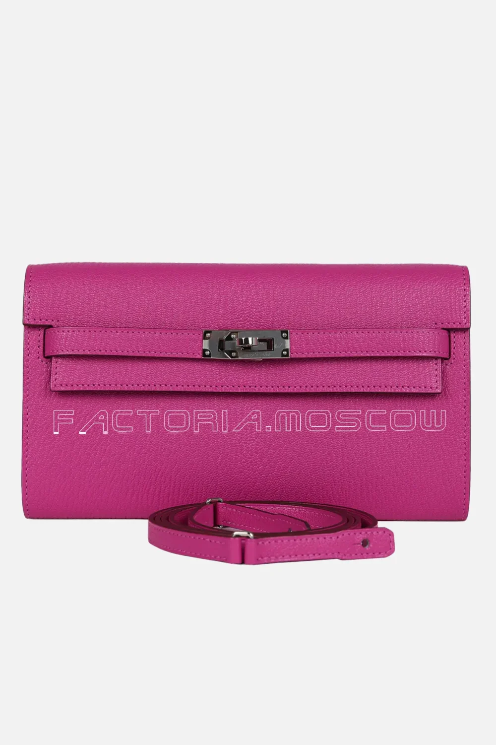 Hermès Kelly Wallet To Go Palladium Hardware