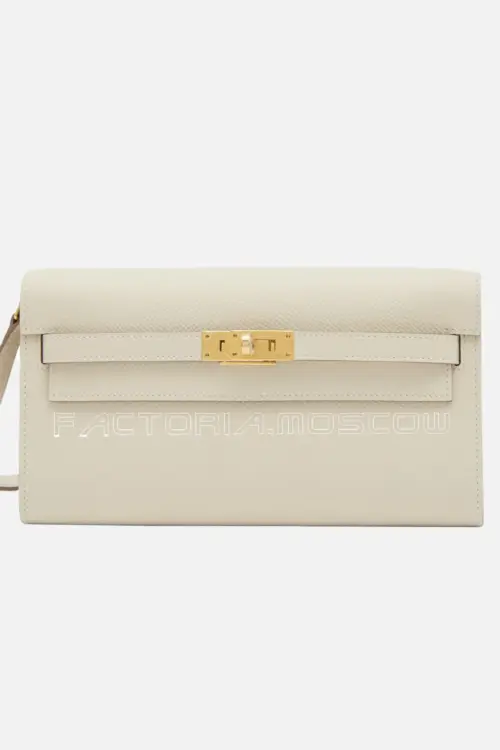 Hermès Kelly To-Go Wallet Gold Hardware