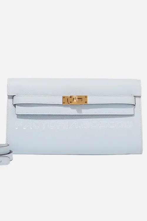 Hermès Kelly To-Go Wallet Gold Hardware