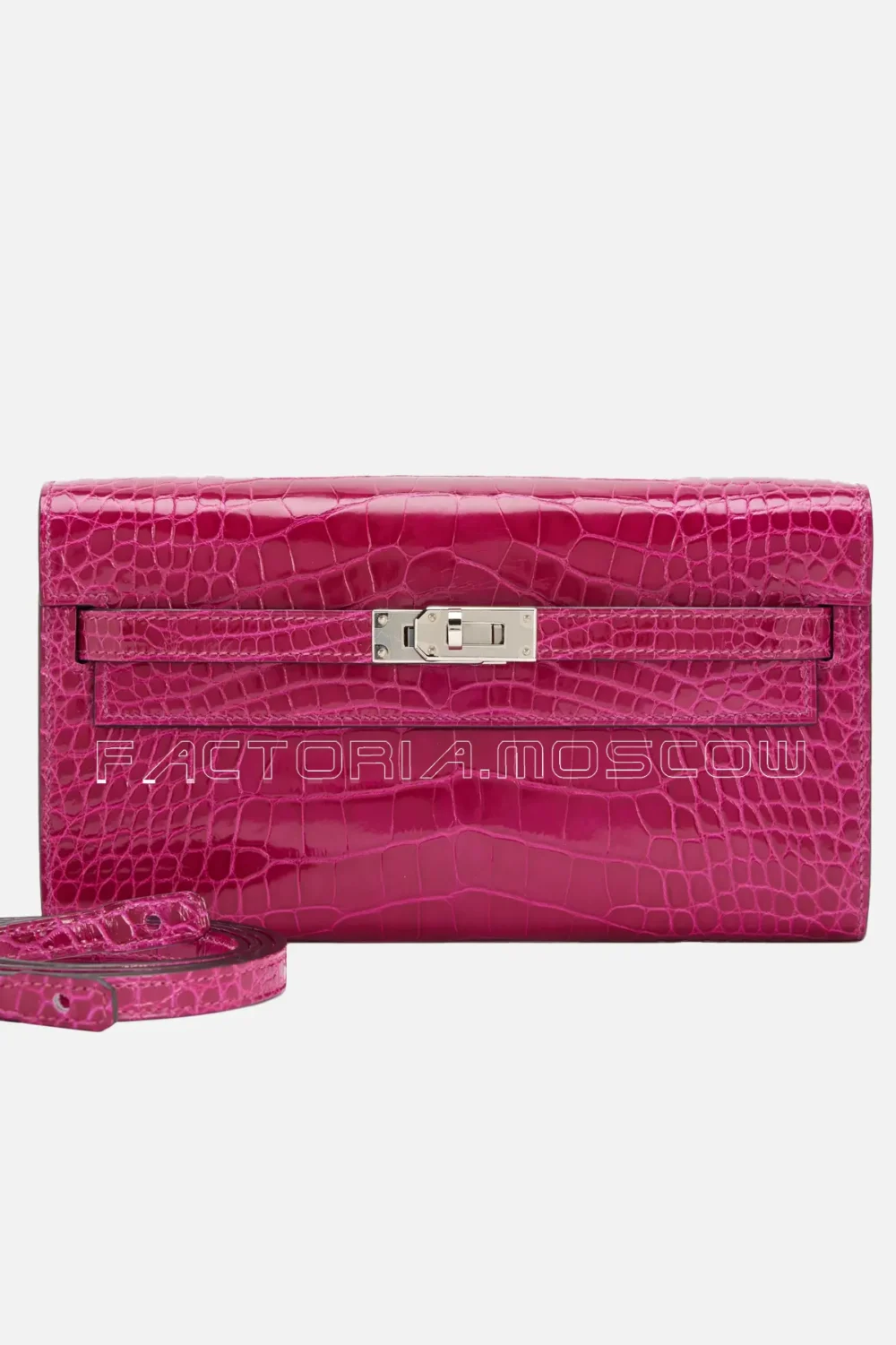 Hermès Kelly To-Go Wallet Palladium Hardware