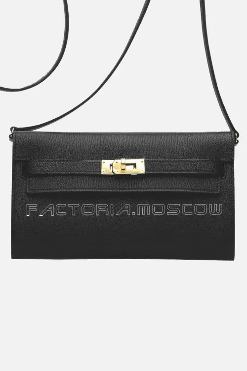 Hermes Kelly Wallet To Go With Gold Hardware