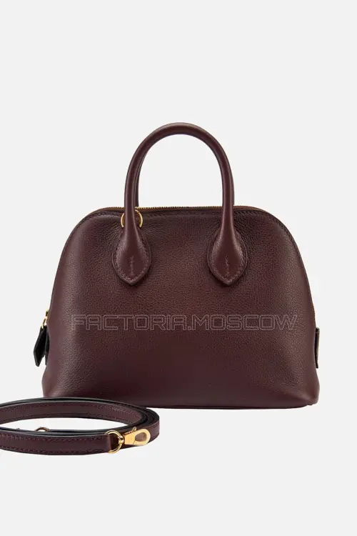 Hermès Mini Bolide Rouge Sellier And Framboise