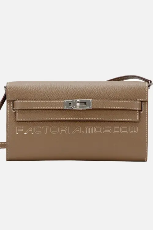 Hermes Kelly Wallet To Go With Palladium Hardware