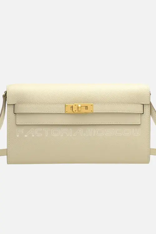 Hermes Kelly Wallet To Go With Gold Hardware