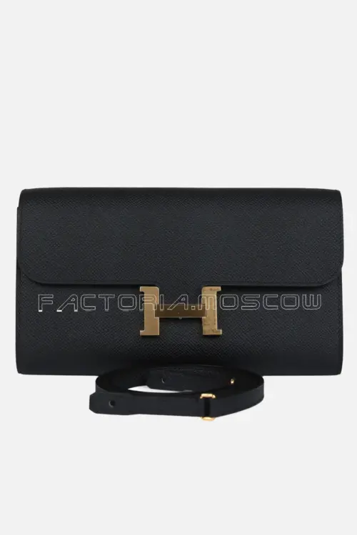 Hermès Constance Wallet To Go Gold Hardware
