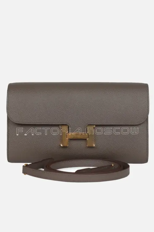 Hermès Constance Wallet To Go Gold Hardware
