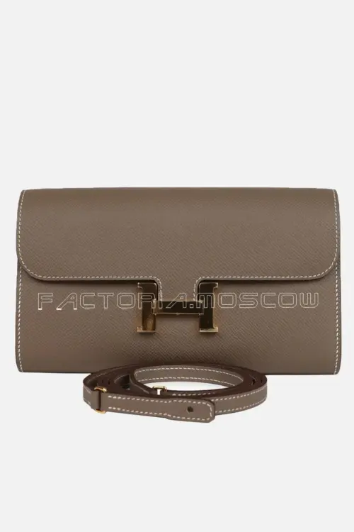 Hermès Constance Wallet To Go Gold Hardware