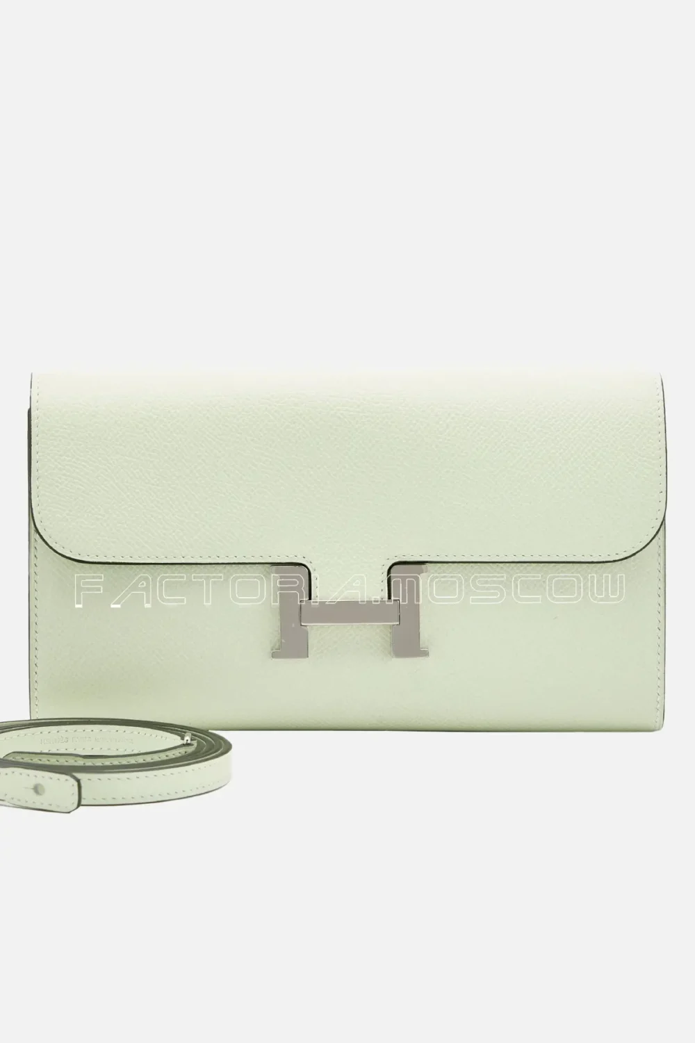 Hermès Constance Wallet To Go Palladium Hardware