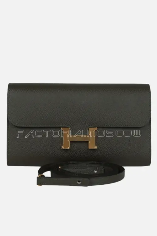 Hermès Constance Wallet To Go Gold Hardware