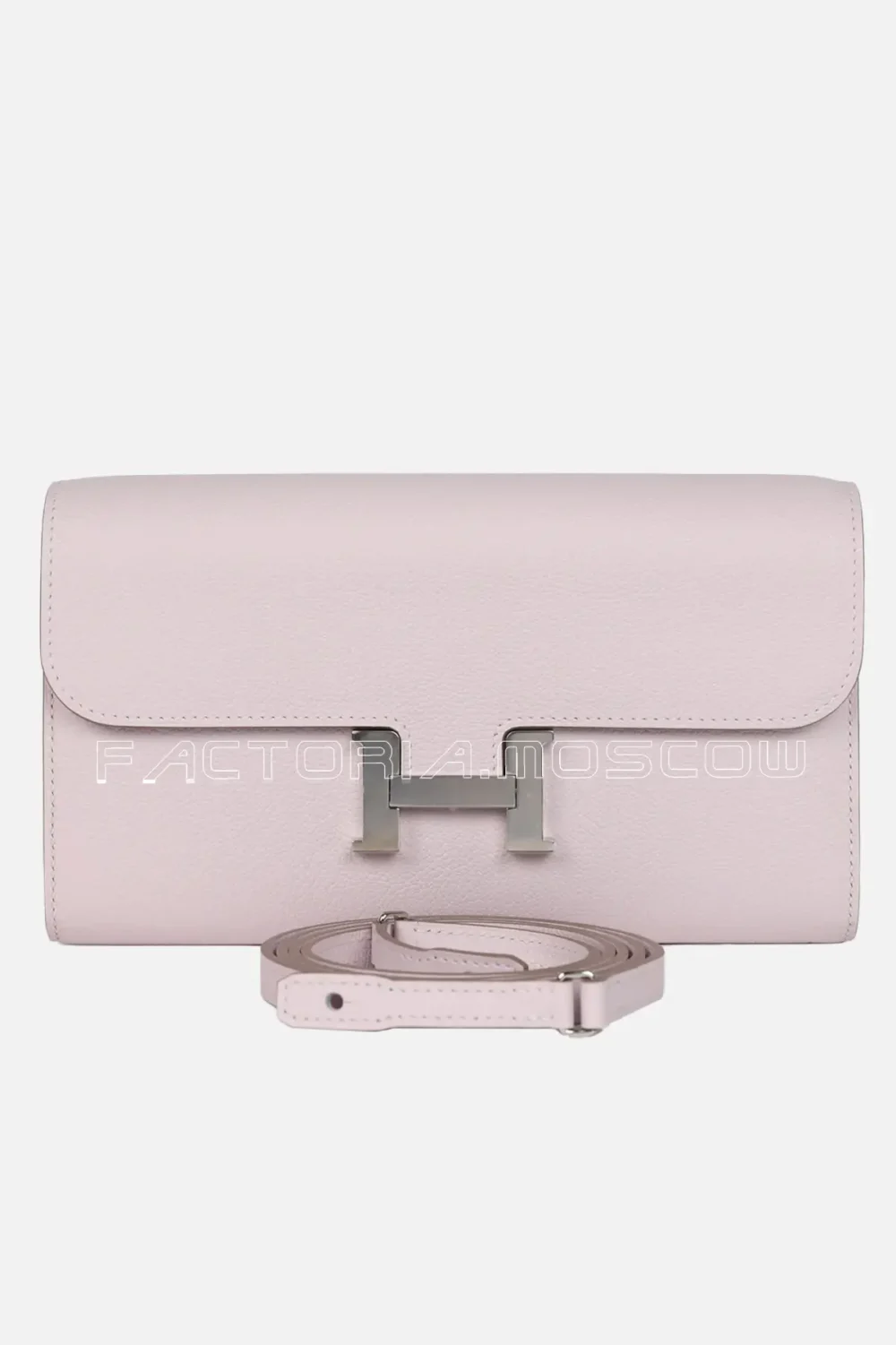 Hermès Constance Wallet To Go Palladium Hardware