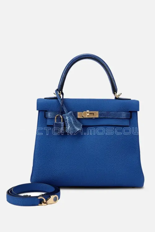Limited Edition Togo and Bleu Saphir Touch Kelly 25