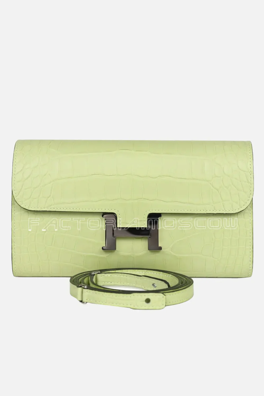 Hermès Constance Wallet To Go Palladium Hardware