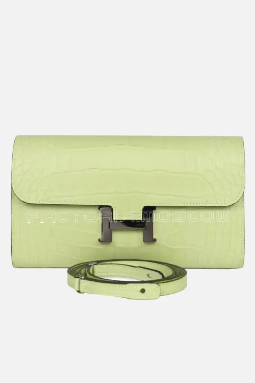 Hermès Constance Wallet To Go Palladium Hardware