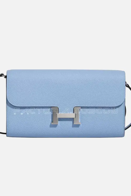 Hermès Constance To Go Céleste Palladium Hardware