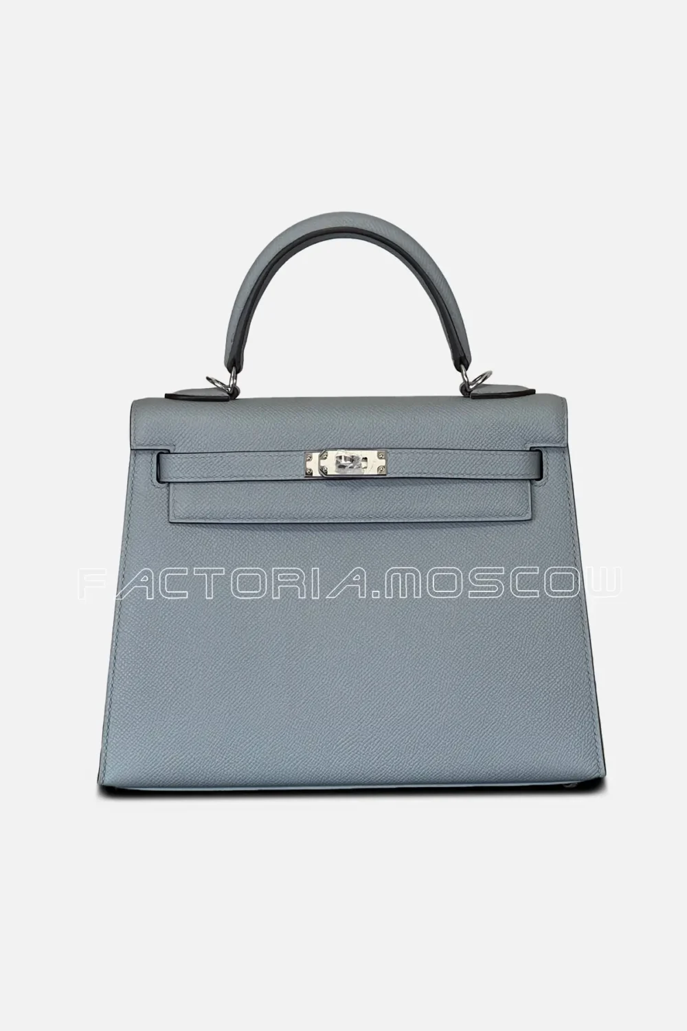 Hermes Kelly Sellier 25 Epsom Color Blue Lin PHW