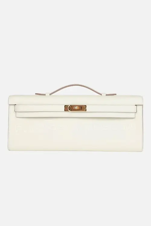 Hermès Kelly Cut Gold Hardware