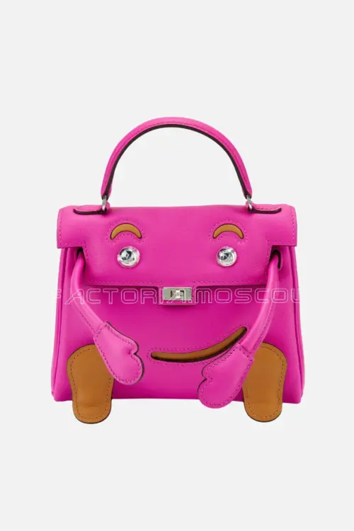 Hermès Quelle Idole Kelly Doll Magnolia And Gold Palladium Hardware