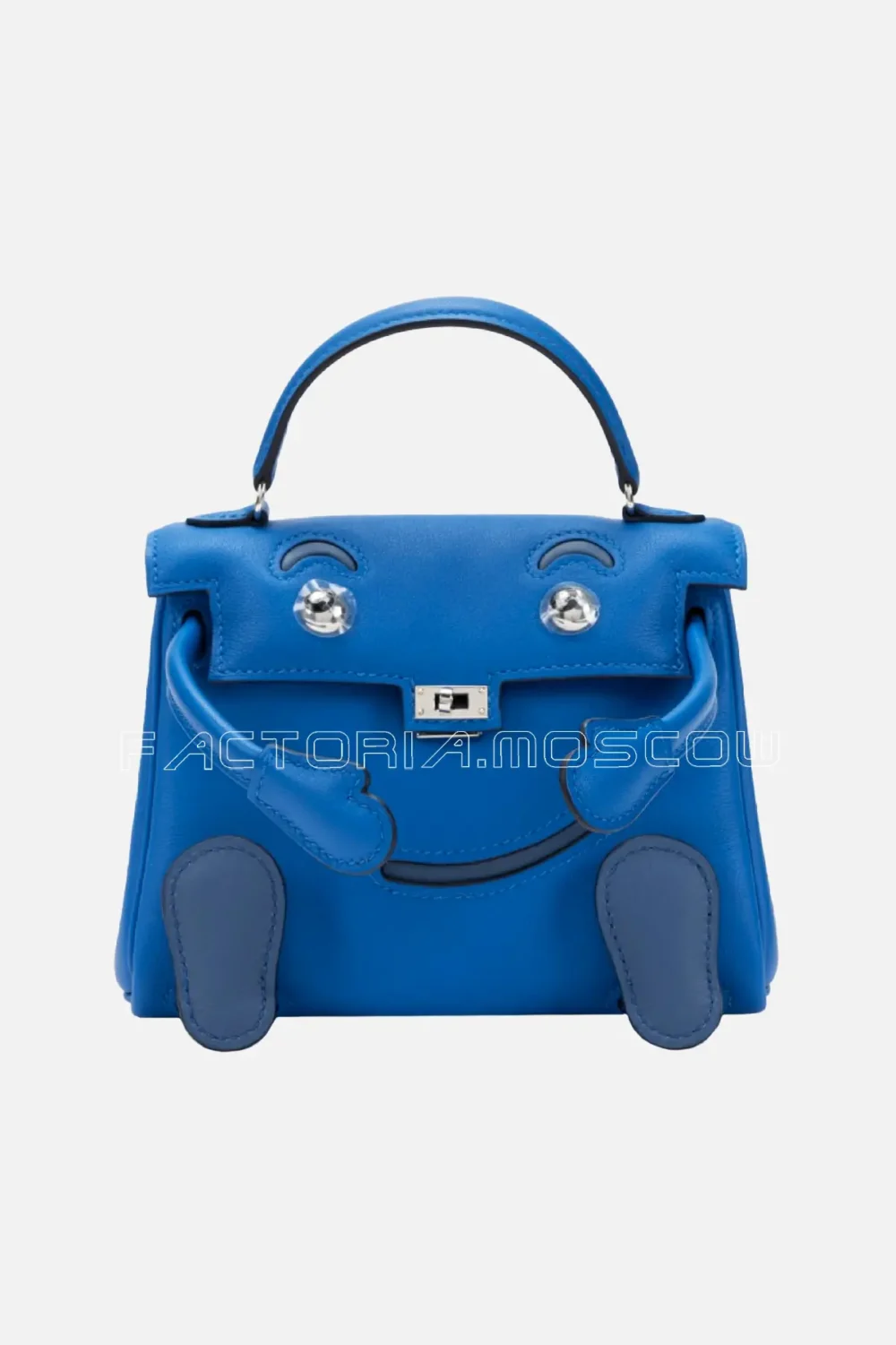 Hermès Kelly Doll Quelle Idole Bleu Zellige And Bleu Agate Palladium Hardware