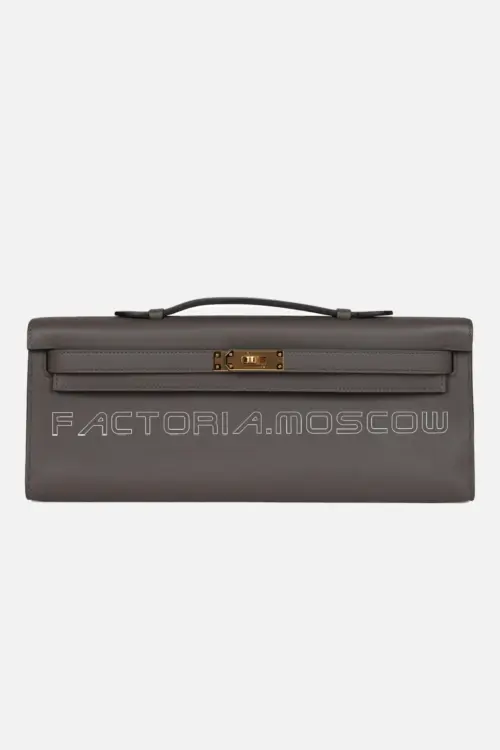 Hermès Kelly Cut Gold Hardware