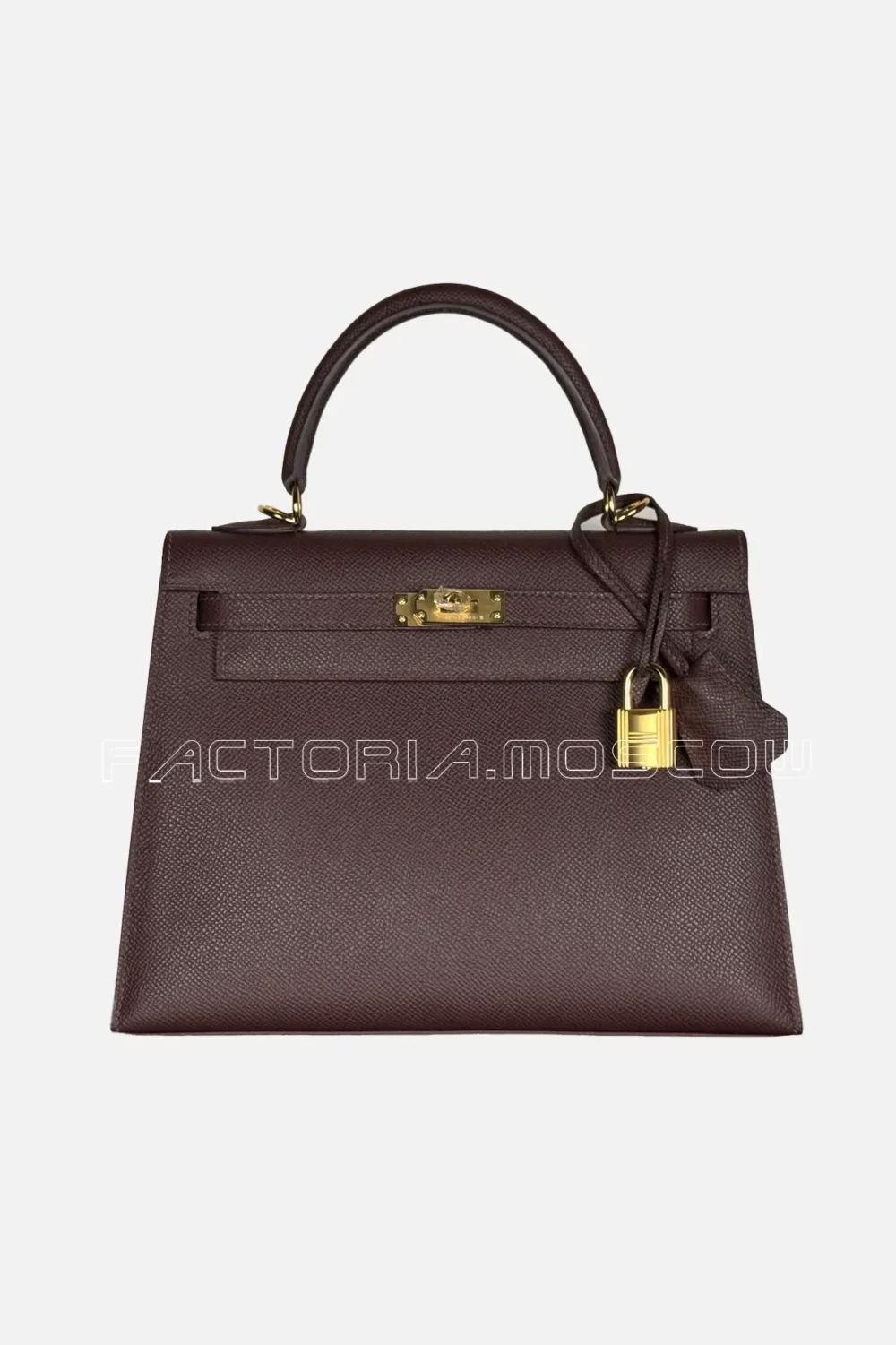 Hermès Kelly Sellier 25 Epsom Color Rouge Sellier GHW