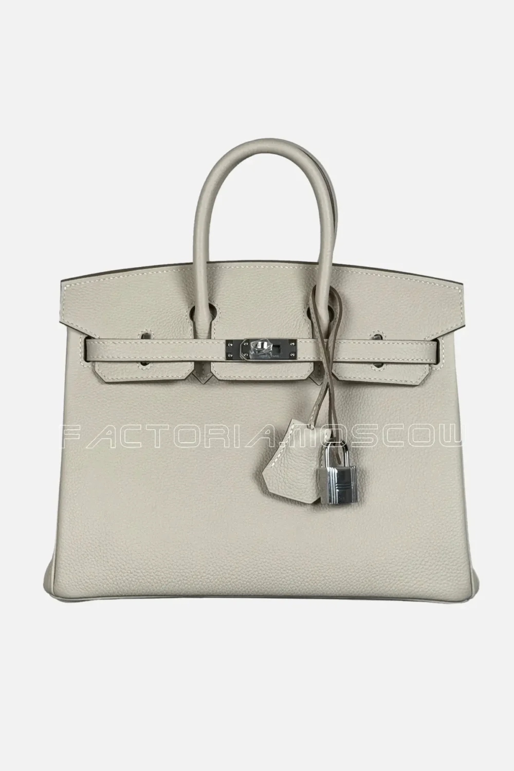Hermès Birkin 25 Togo Color Craie PHW