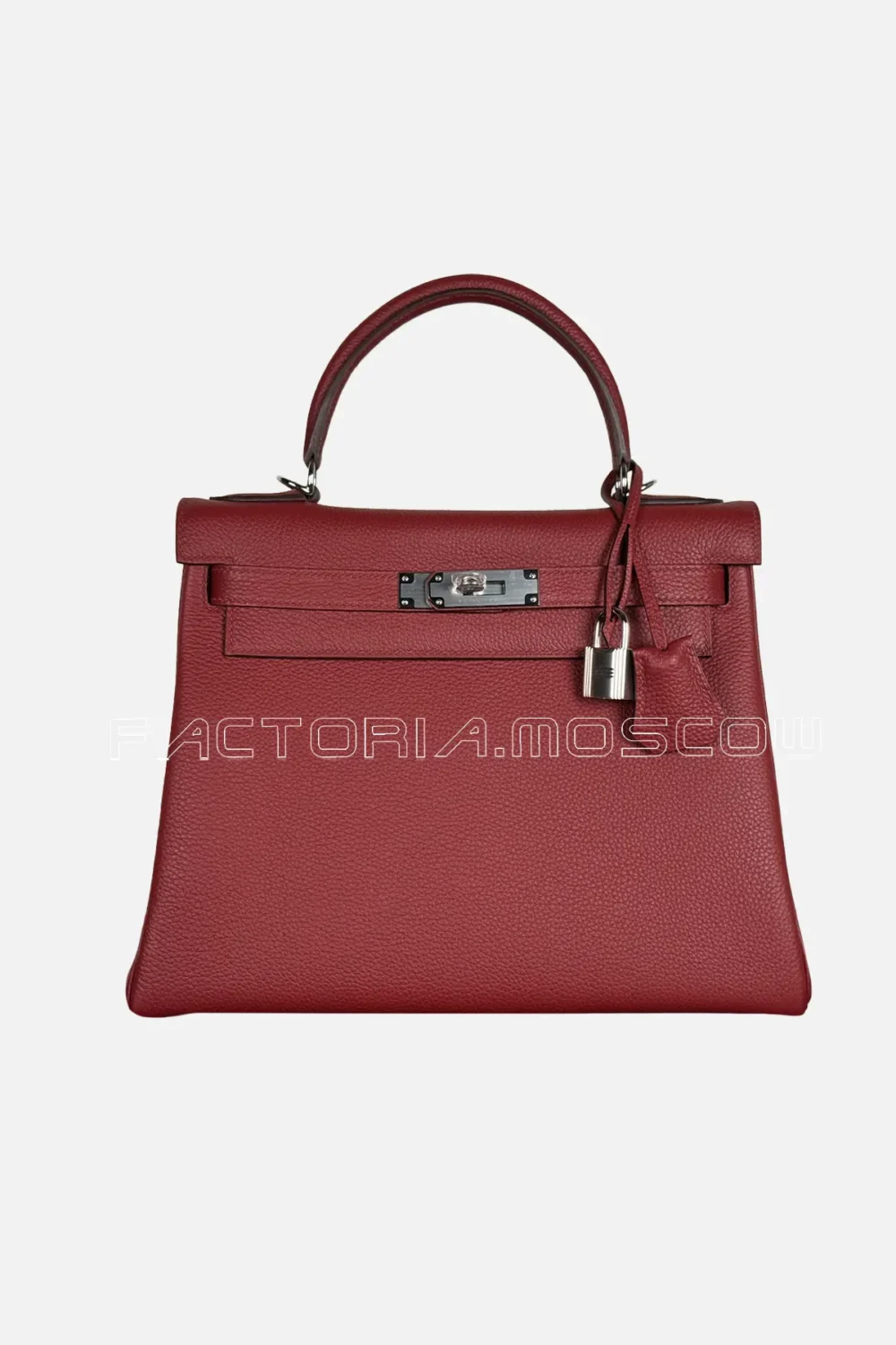 Hermes Kelly Retourne 28 Togo Color Rouge H PHW