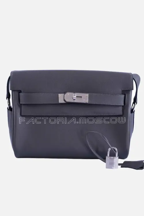 Hermes Kelly Messenger Pm Palladium Hardware