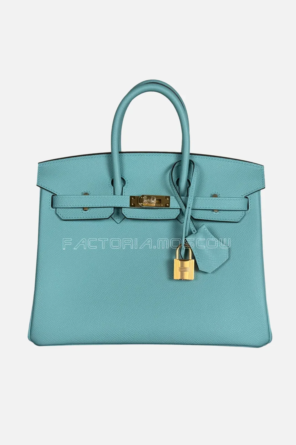 Hermes Birkin 25 Epsom Color Blue Atoll Hardware GHW