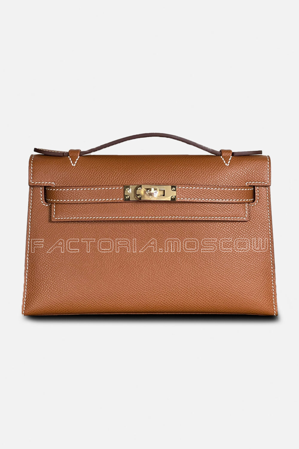 Hermes Kelly Pochette Epsom Color Gold GHW
