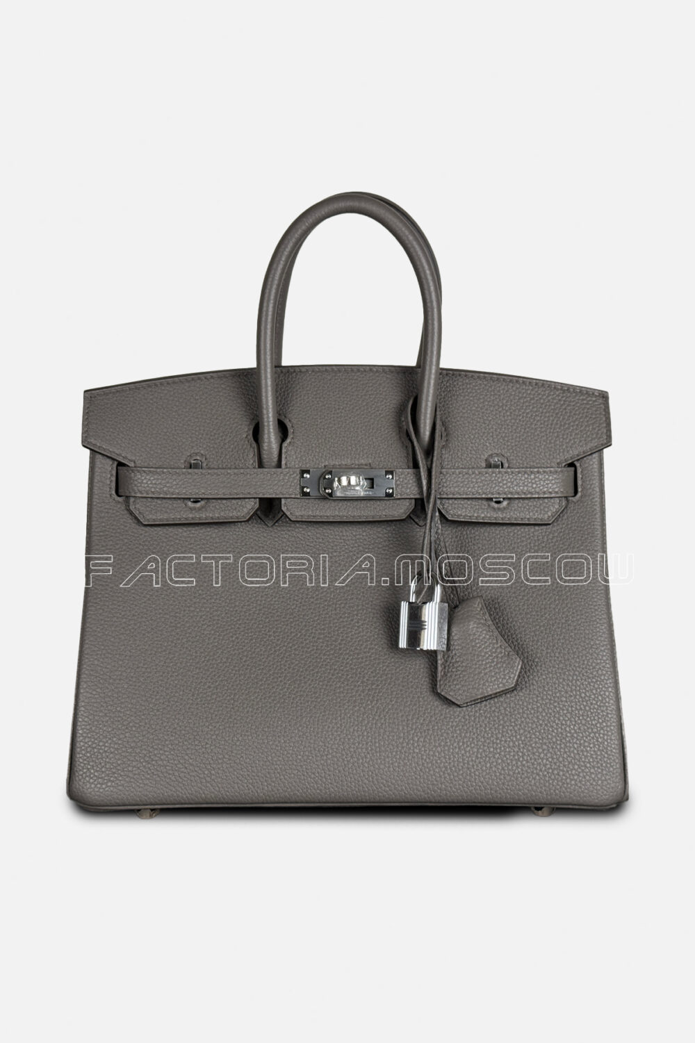 Hermes Birkin 25 Togo Color Gris Etain PHW