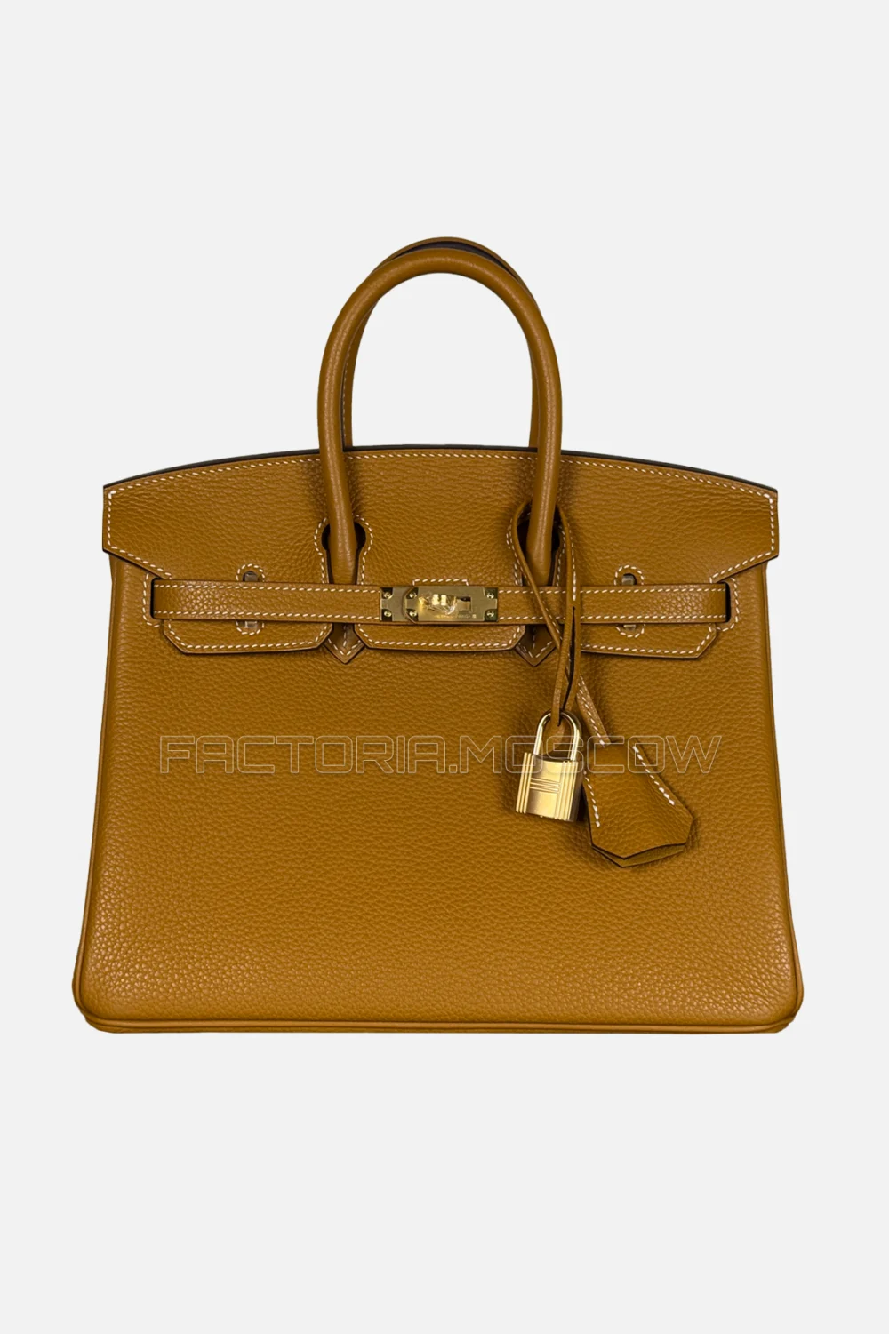 Hermes Birkin 25 Togo Color Naturel Sable GHW