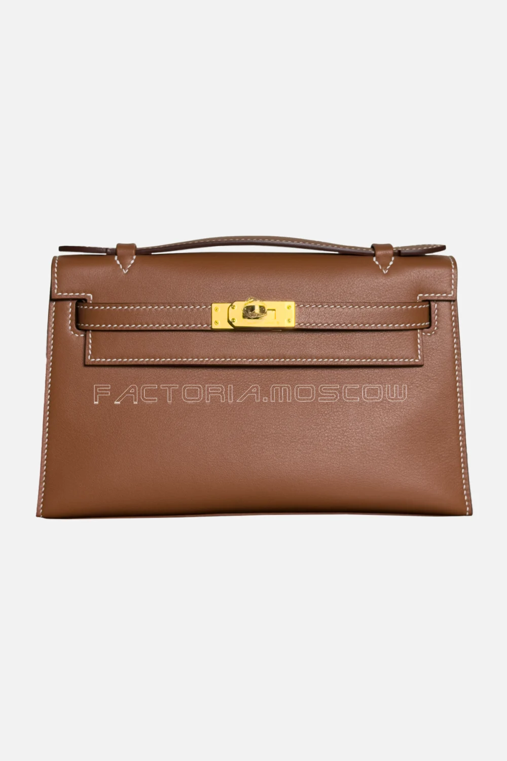 Hermes Kelly Pochette Swift Color Gold GHW