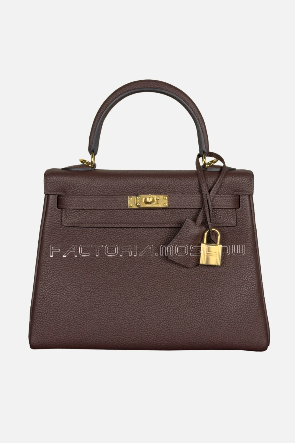 Hermès Kelly Retourne 25 Togo Color Rouge Sellier GHW