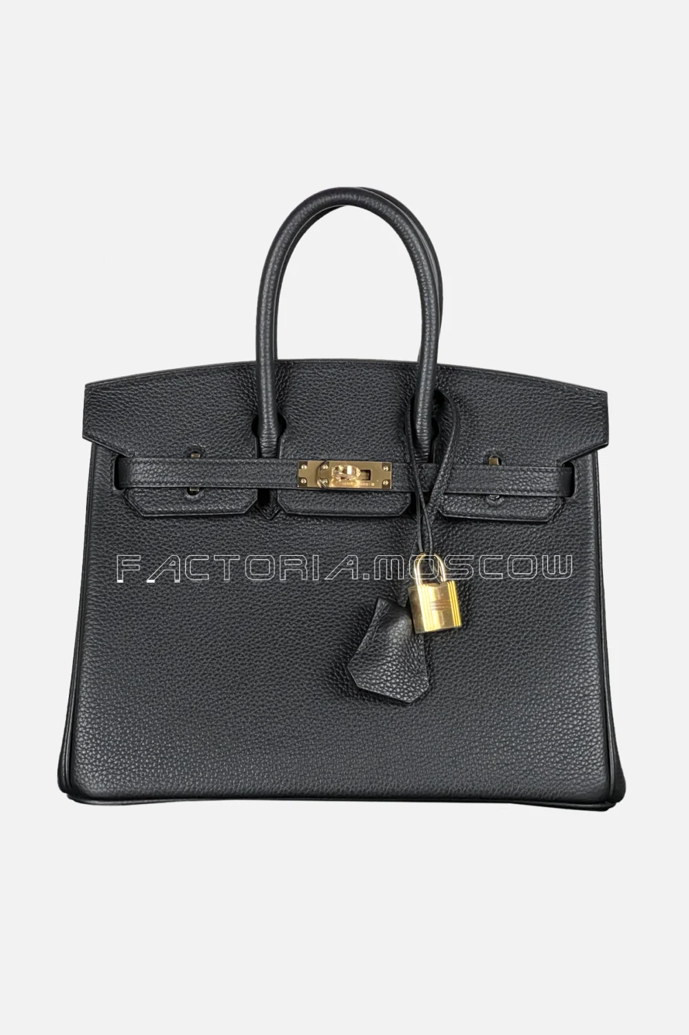 Hermes Birkin 25 Togo Color Black GHW