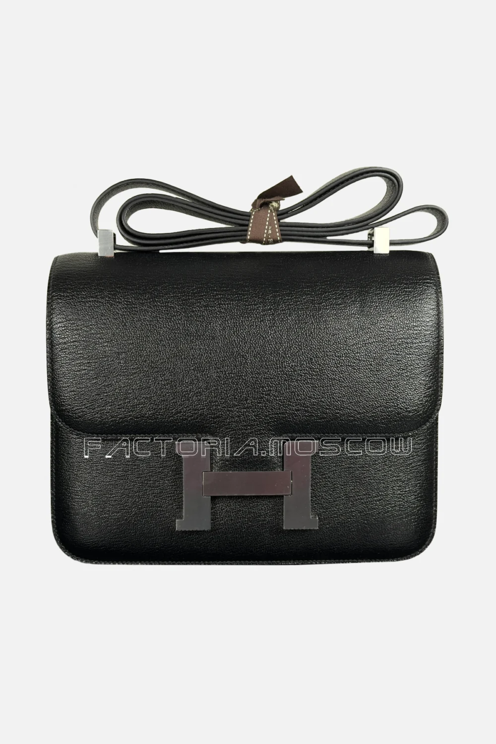 Hermes Constance 24 Chevre Color Black PHW